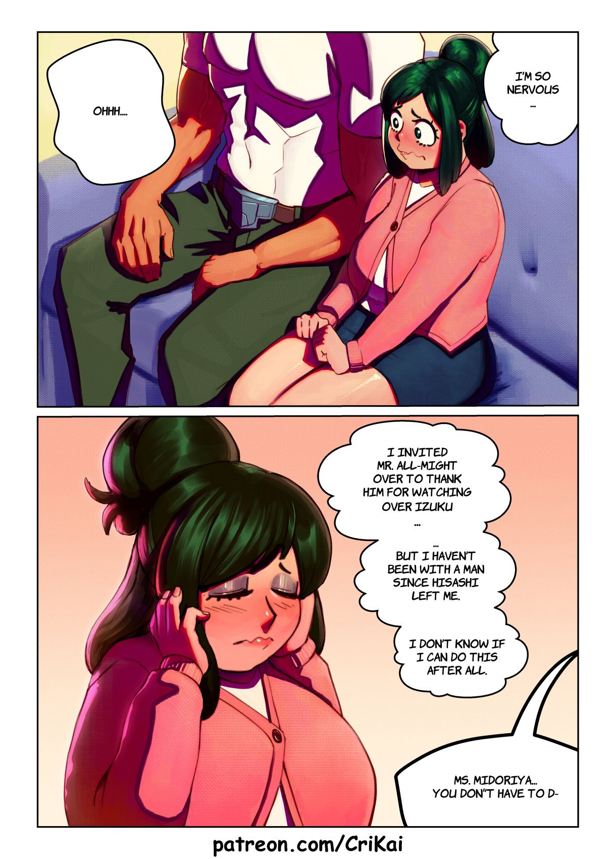 Inko midoriya porn comic