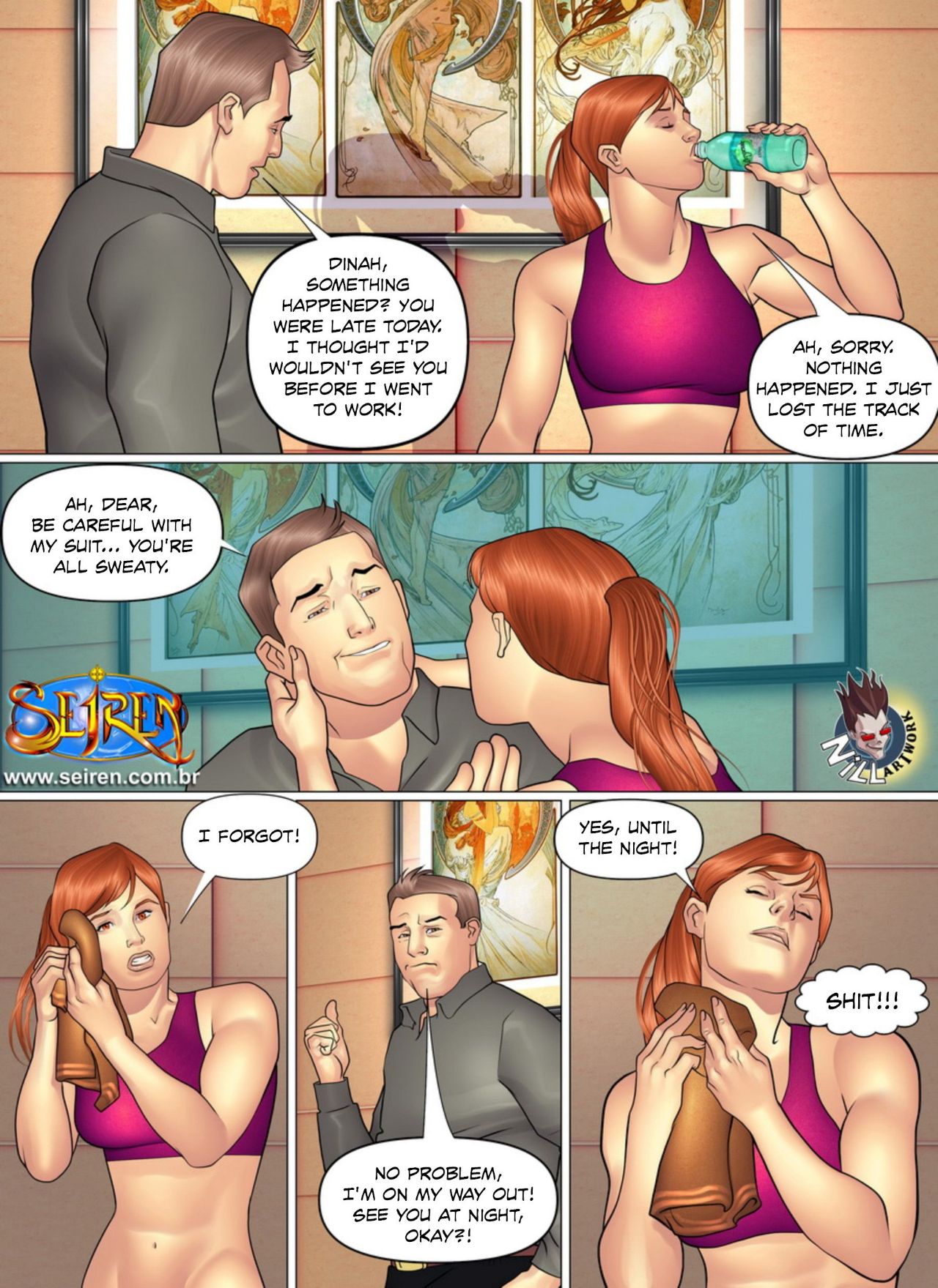 A Esportista Part 1 Porn Comic english 06