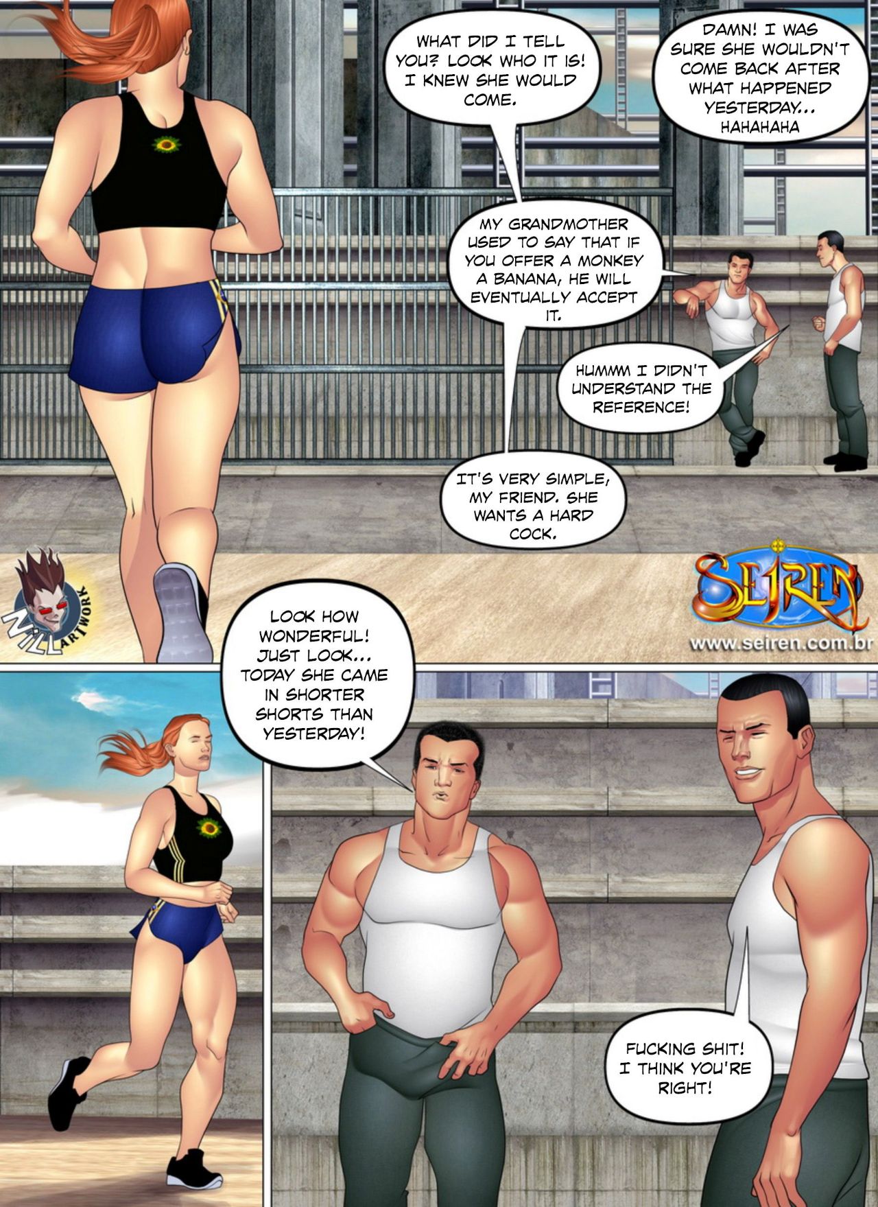A Esportista Part 1 Porn Comic english 24