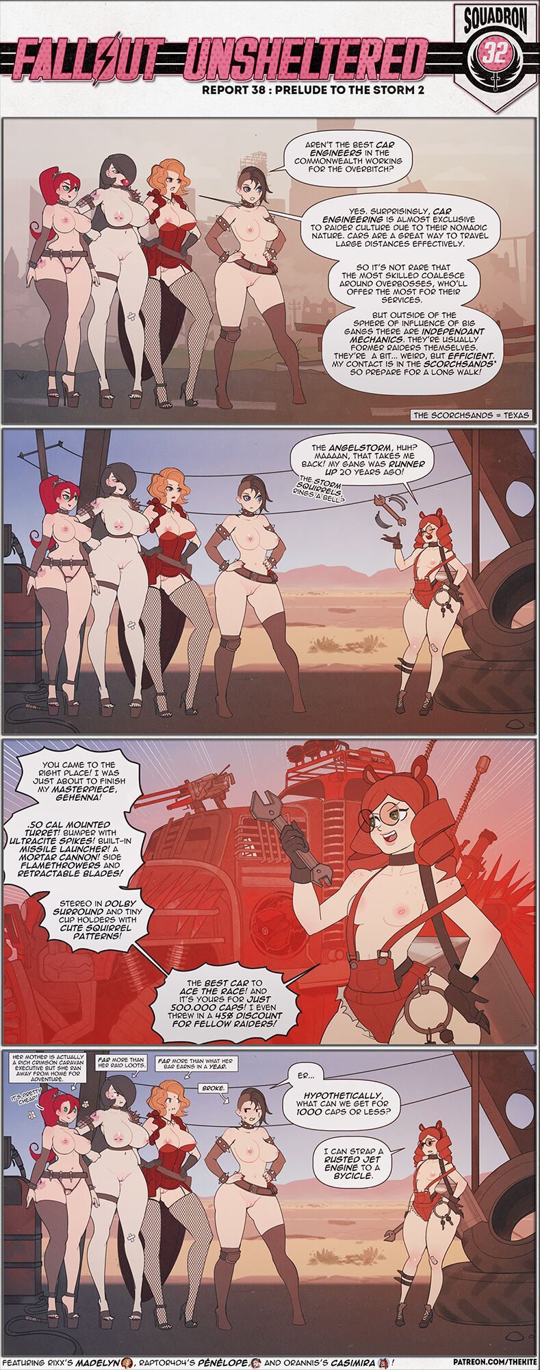 Fallout Unsheltered: Squadron 32 Hentai english 38