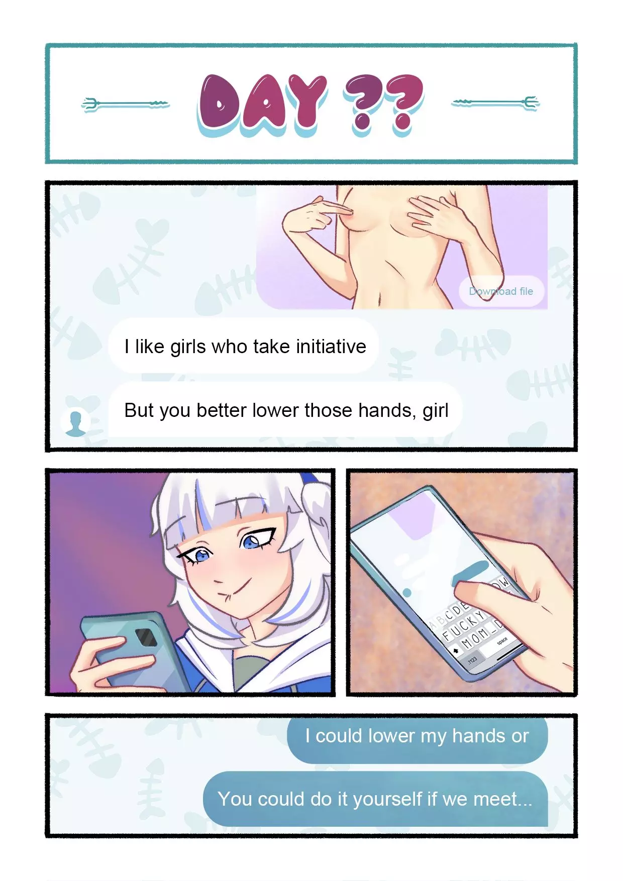Gawr Gura Stream Routine Hentai english 14 - Porn Comic