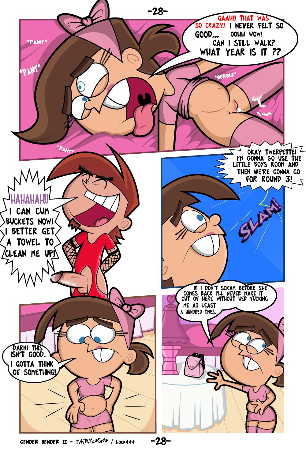 Gender Bender part 2 Porn Comic english 30