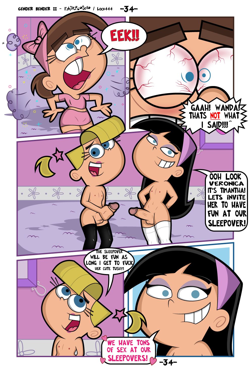 Gender Bender part 2 Porn Comic english 36
