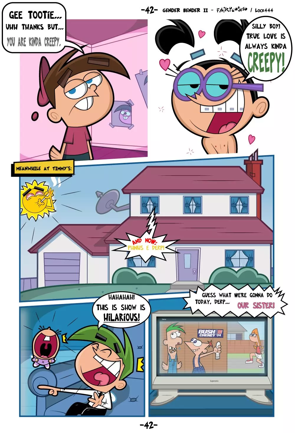 Gender Bender part 2 Porn Comic english 43 - Porn Comic
