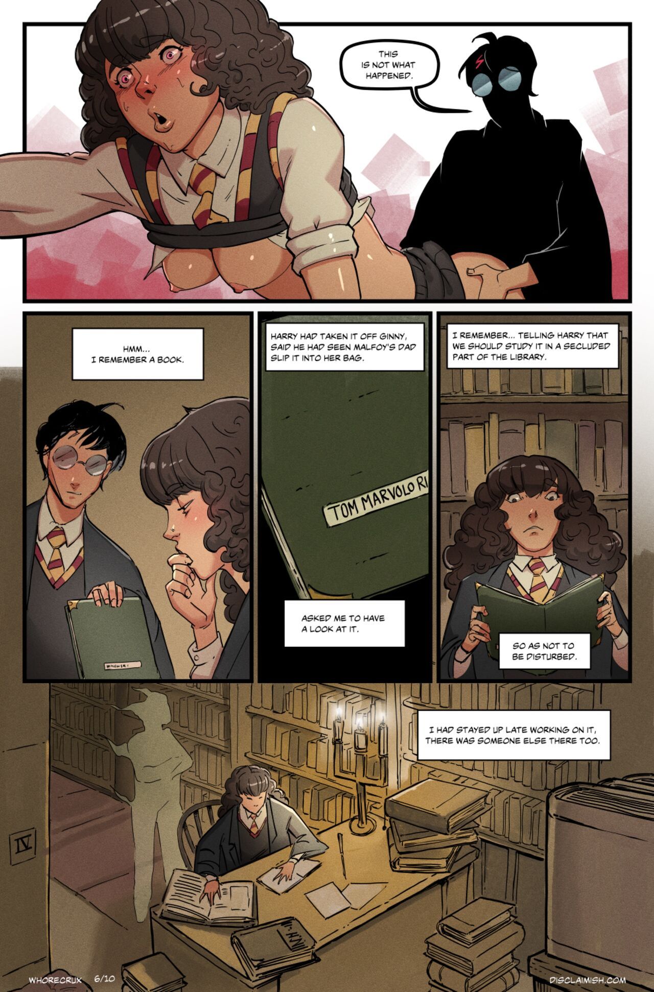 Hermione Granger And The Whorecrux Porn Comic english 08