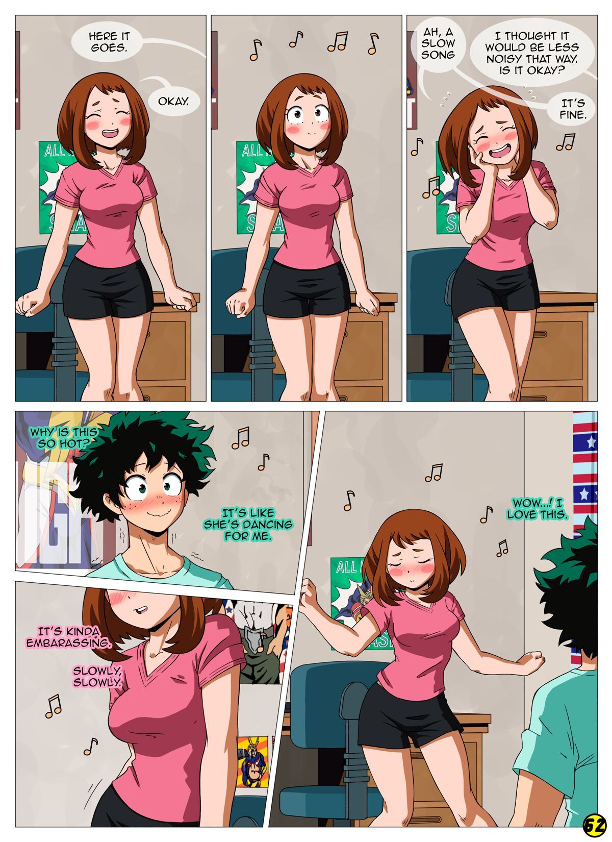 My hero academia i see you full porn comic