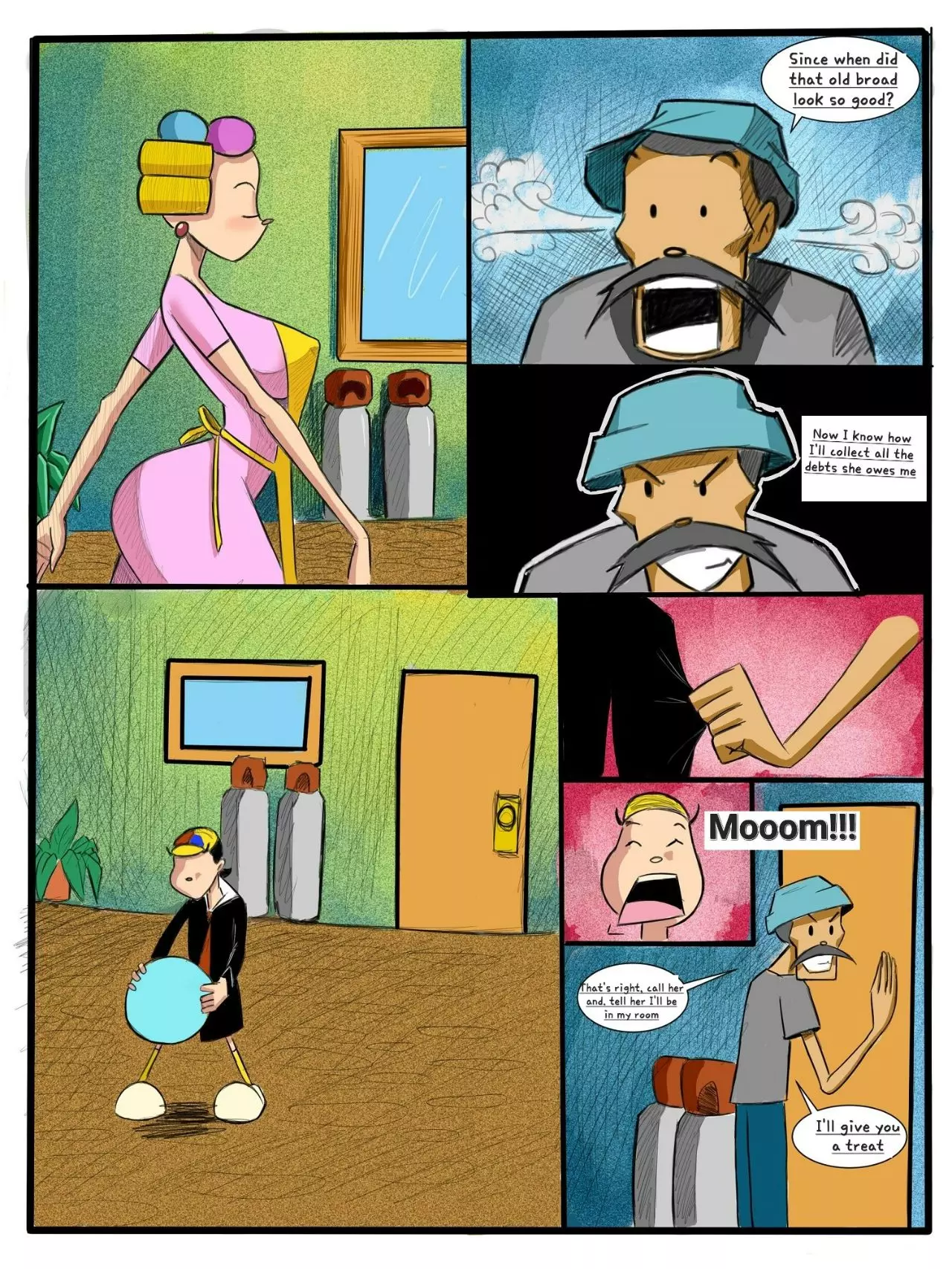 MILF Florinda Porn Comic english 02 - Porn Comic