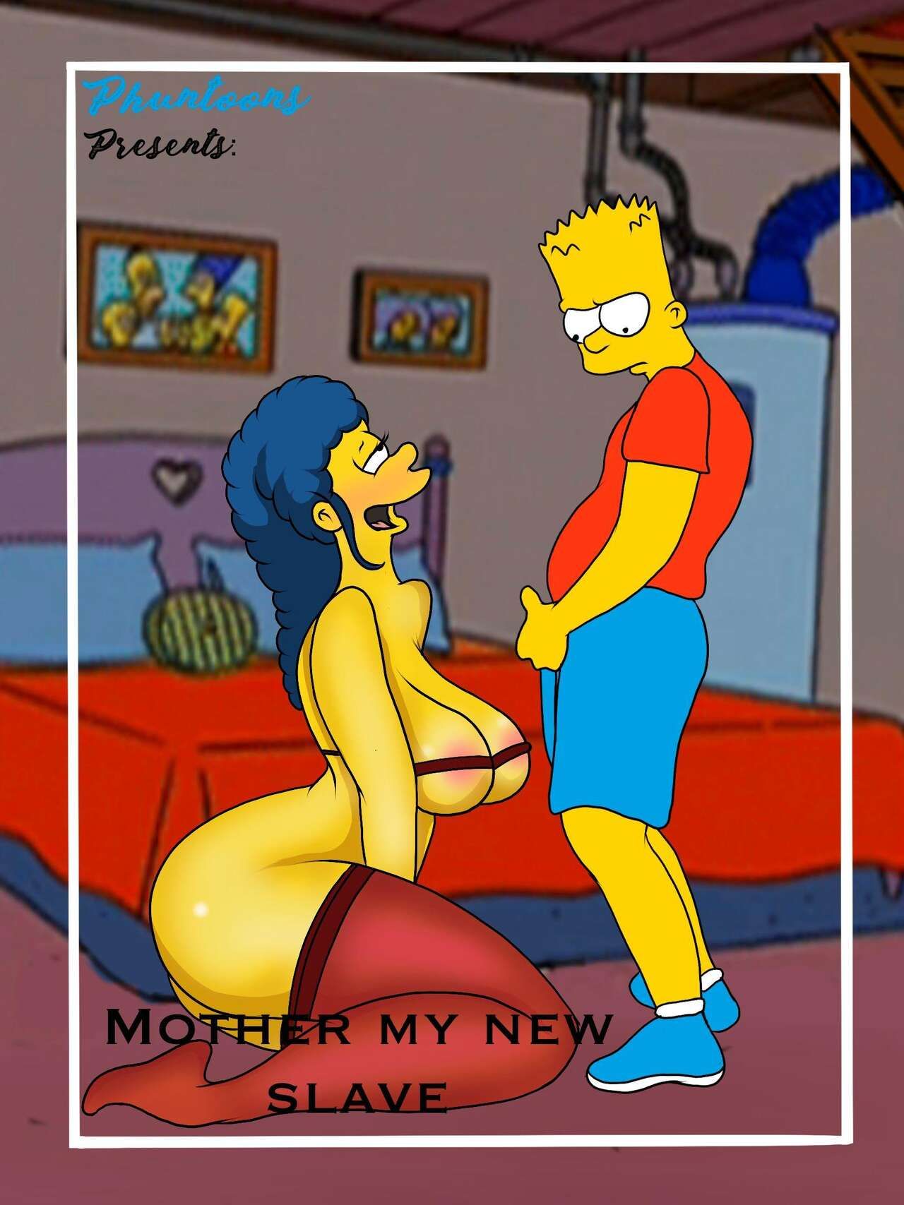 Mother My New Slave Porn Comic english 01