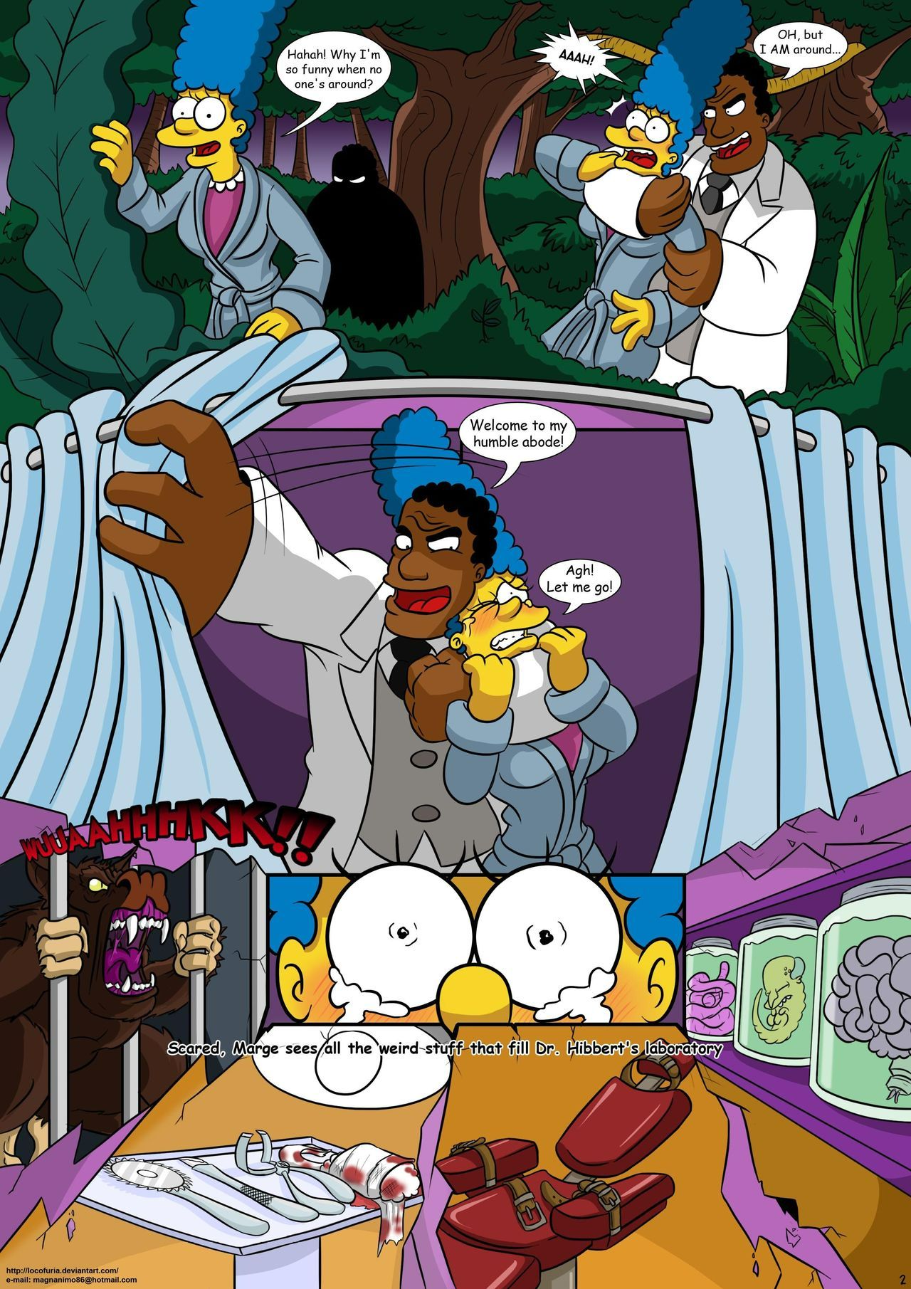 Treehouse of Horror part 1 Porn Comic english 02