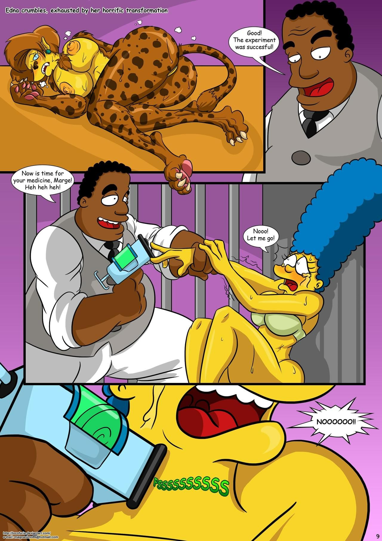 Treehouse of Horror part 1 Porn Comic english 09