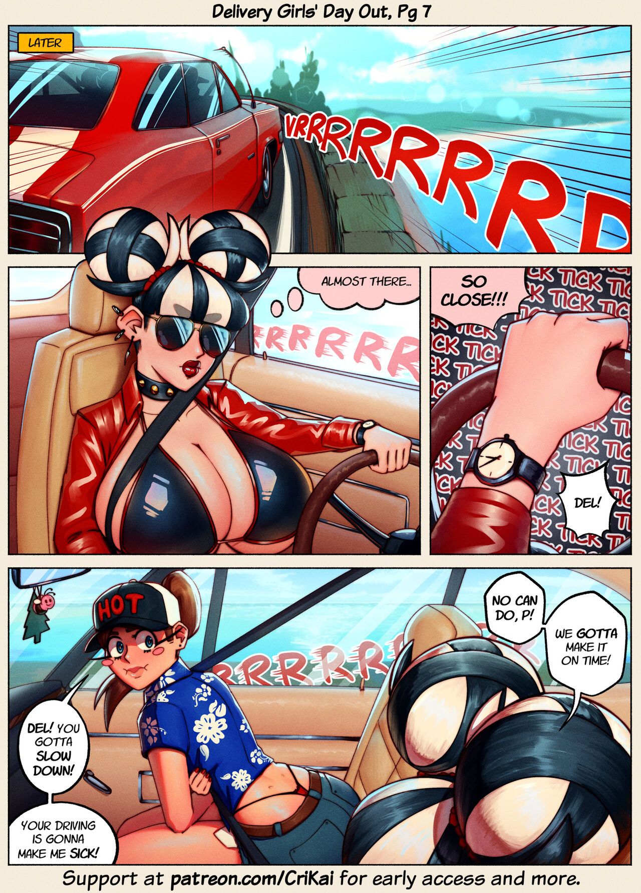Delivery Girl’s Day Out Porn Comic english 08
