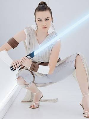 Freya Parker as Rey Skywalker Porn Comic english 14