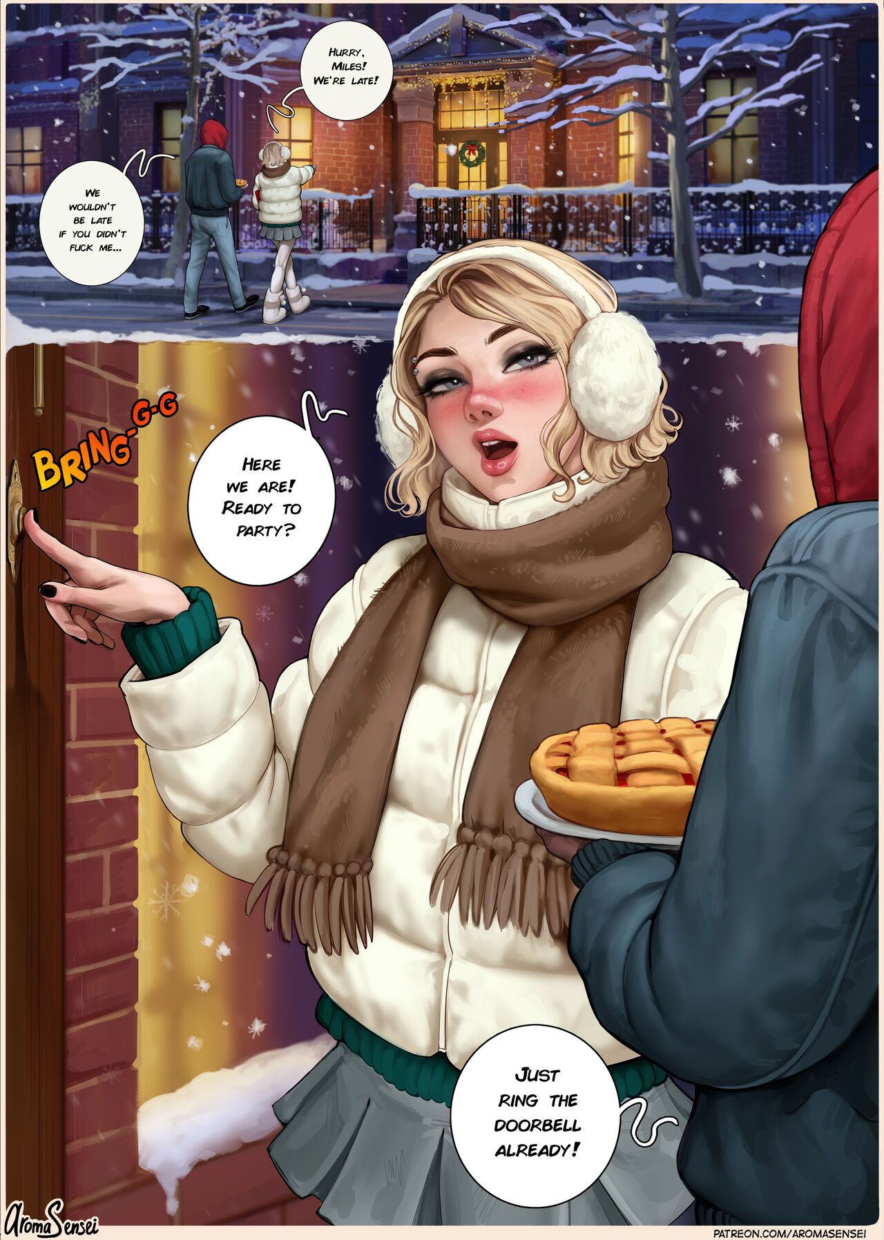 Frozen Inc Christmas Party of 2022 Porn Comic english 04