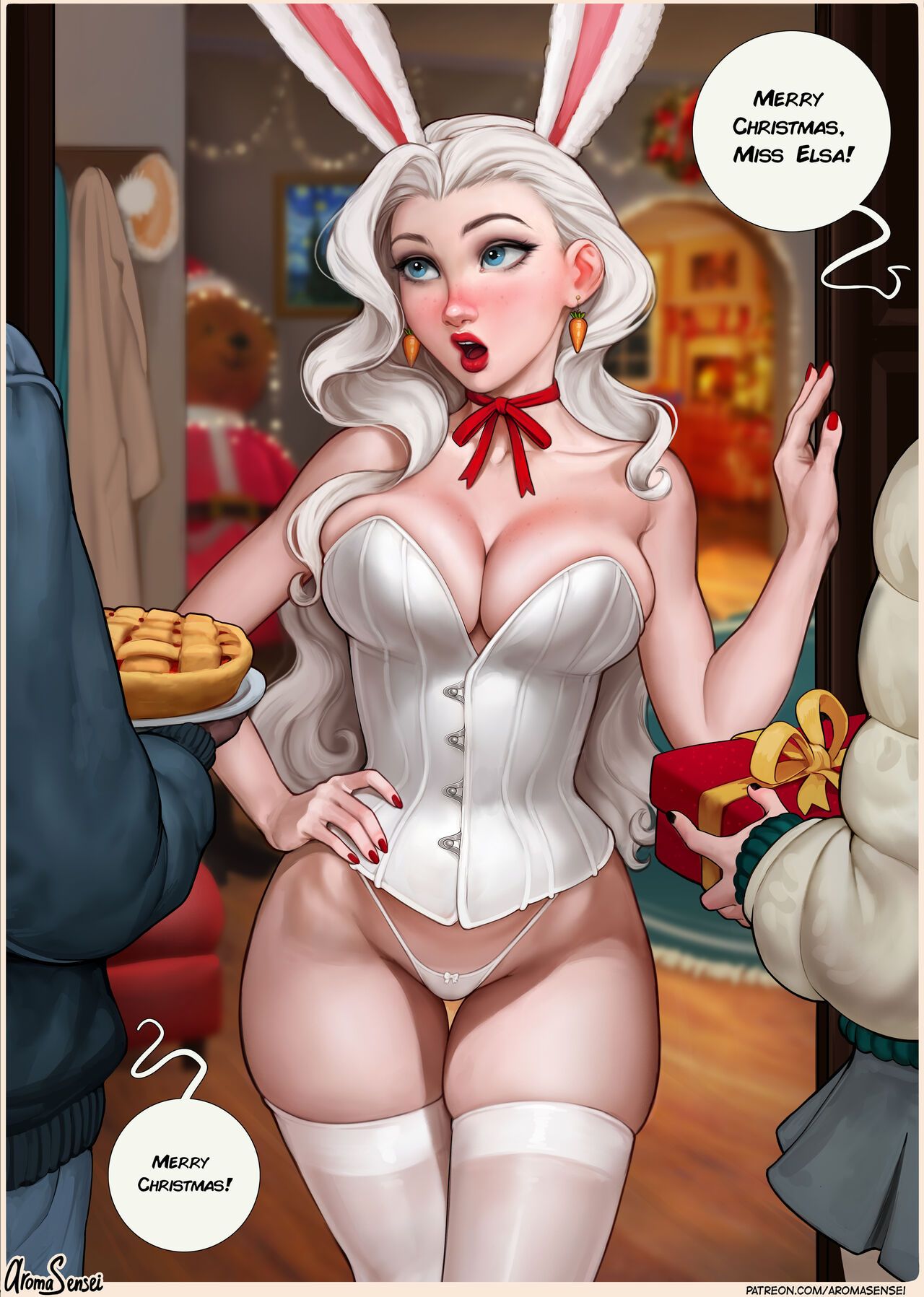 Frozen Inc Christmas Party of 2022 Porn Comic english 05