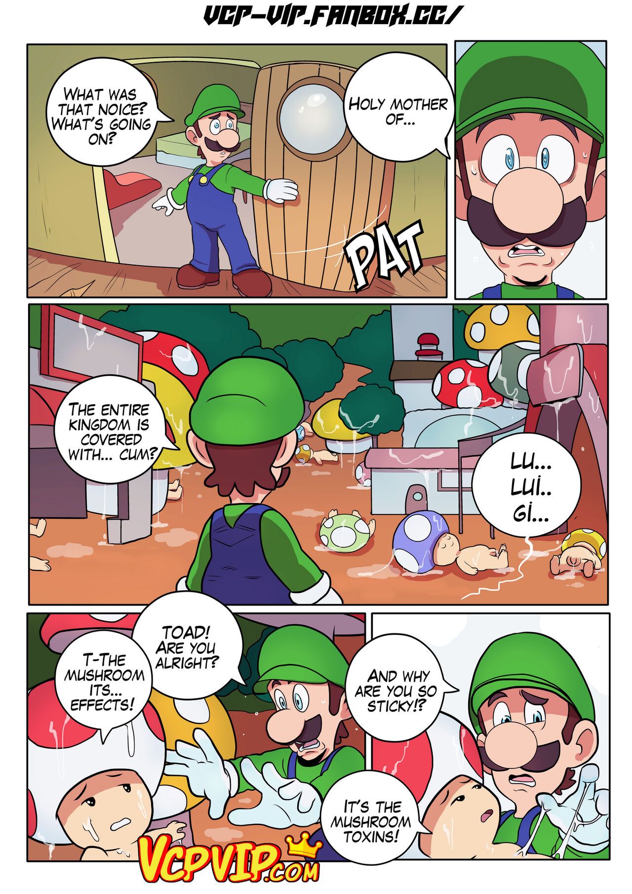 Fucker Mario Bro Porn Comic english 04