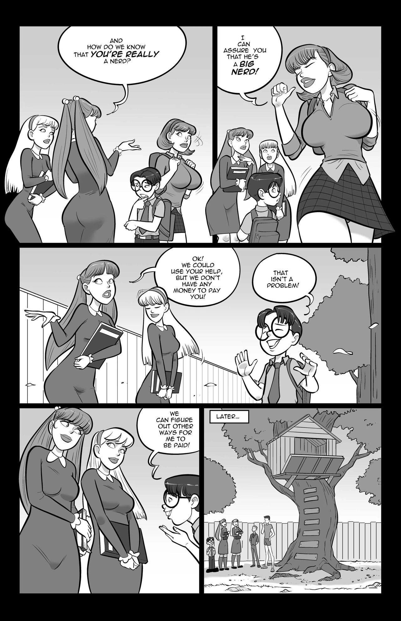 Helping With Grades Porn Comic english 03