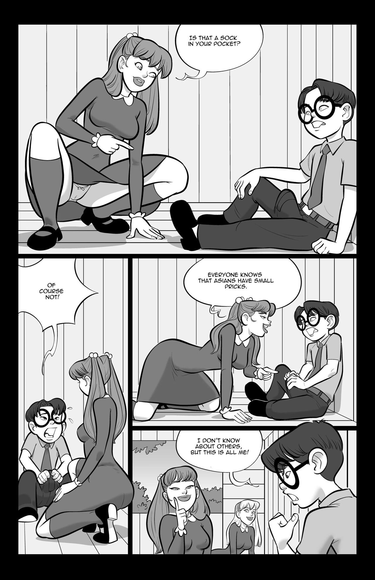 Helping With Grades Porn Comic english 06