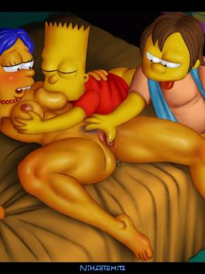 Los SimpsonX Porn Comic english 05