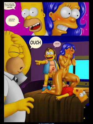 Los SimpsonX Porn Comic english 13