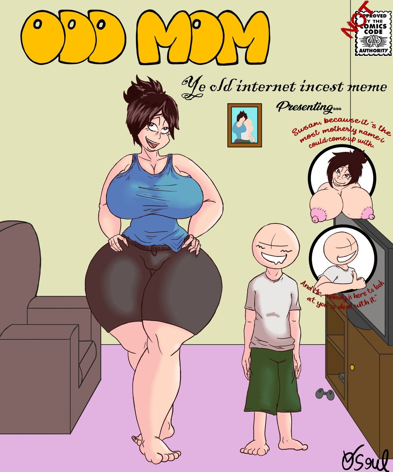 Vintage Cartoon Incest Porn Comics - Odd Mom Porn Comic english 01 - Porn Comic
