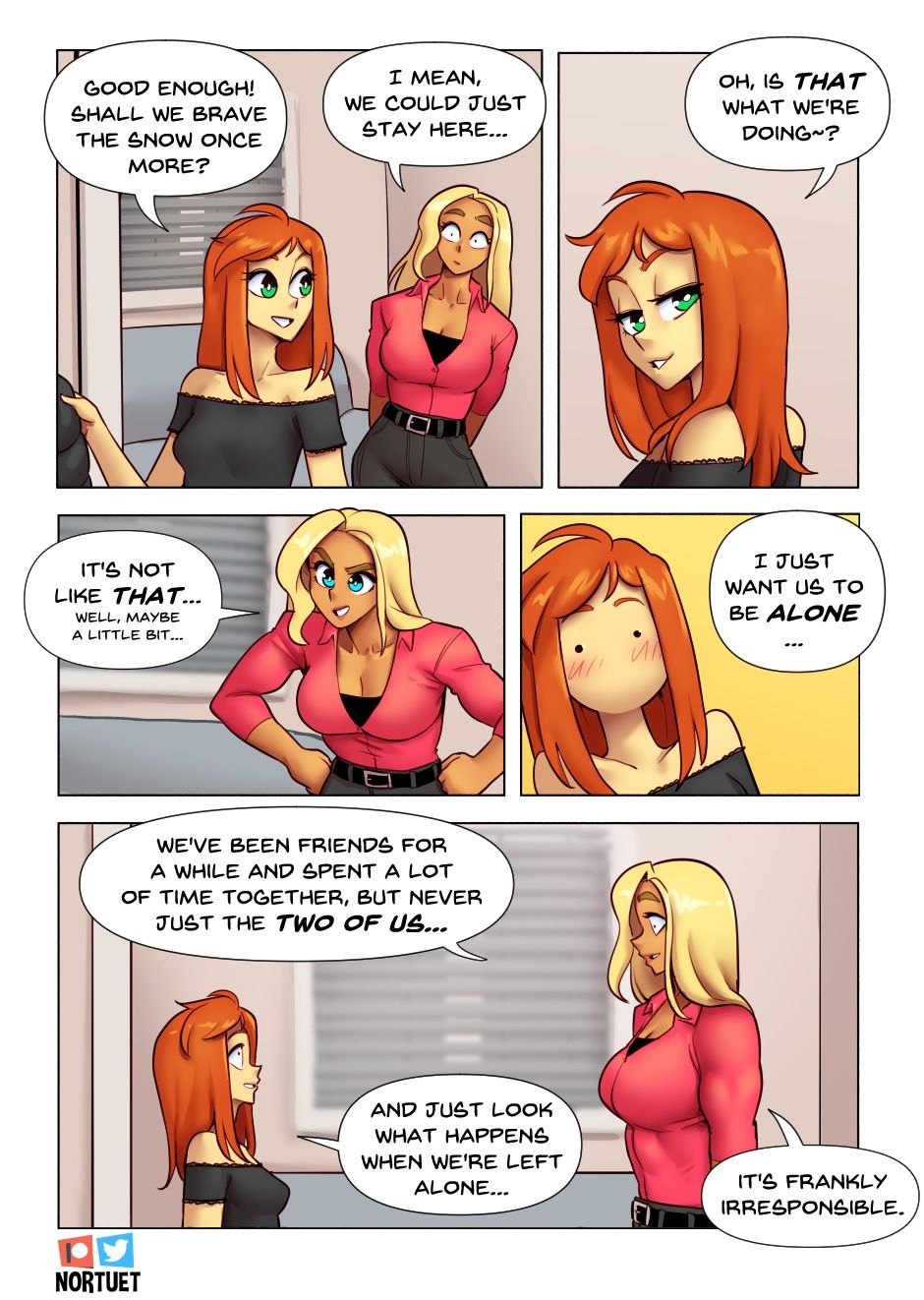 Brave Cartoon Porn Comics - Tara & Beverly Porn Comic english 38 - Porn Comic