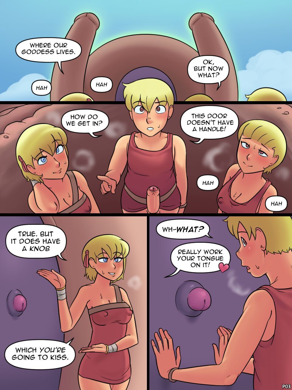 Temple of the Morning Wood Chapter 2 Remake Porn Comic english 03