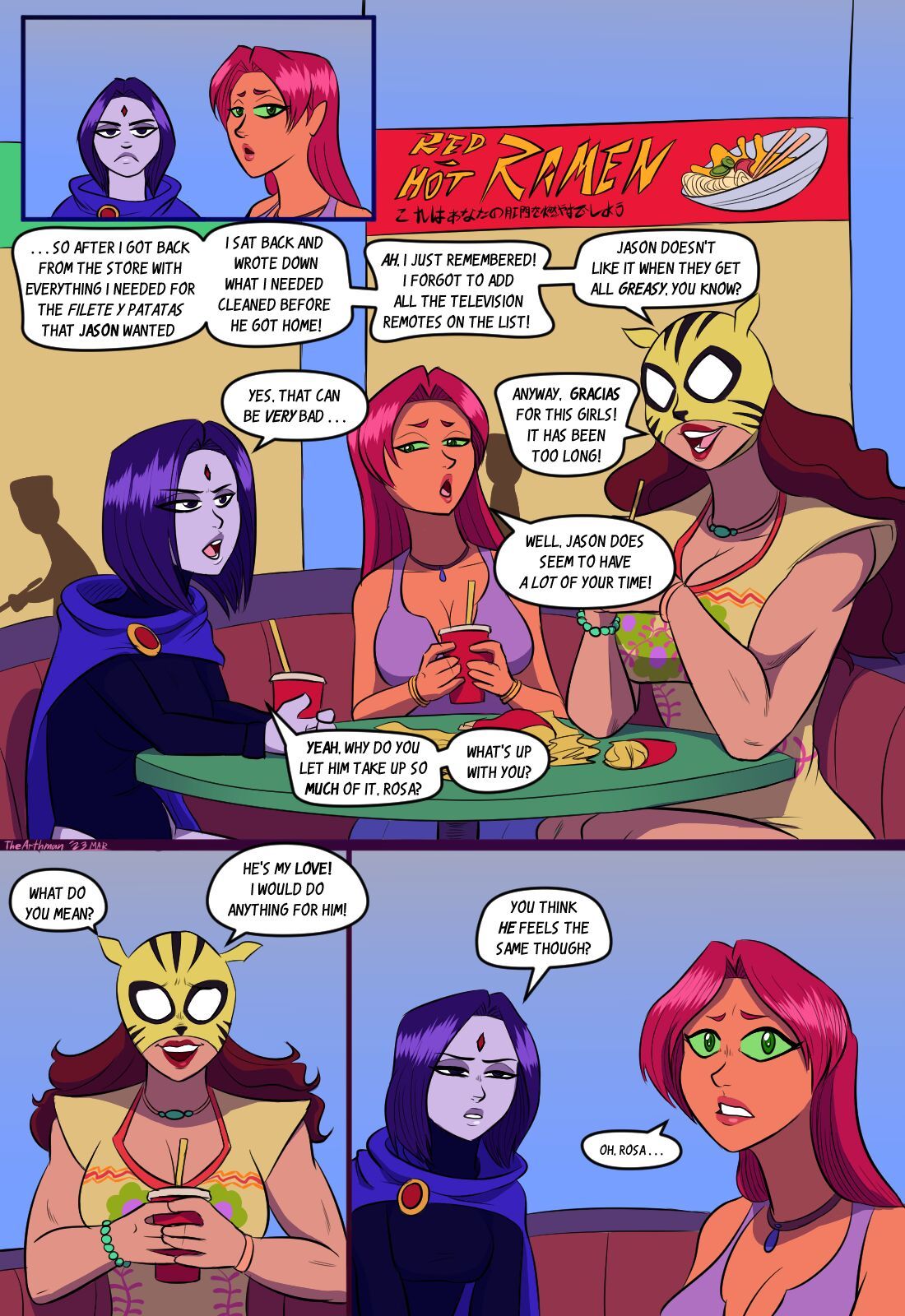 The Battle of the Sexes Porn Comic english 02