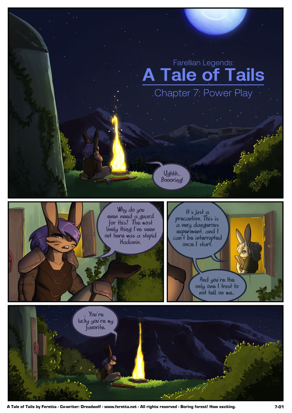A Tale of Tails: Chapter 7 - Power Play Porn Comic english 01