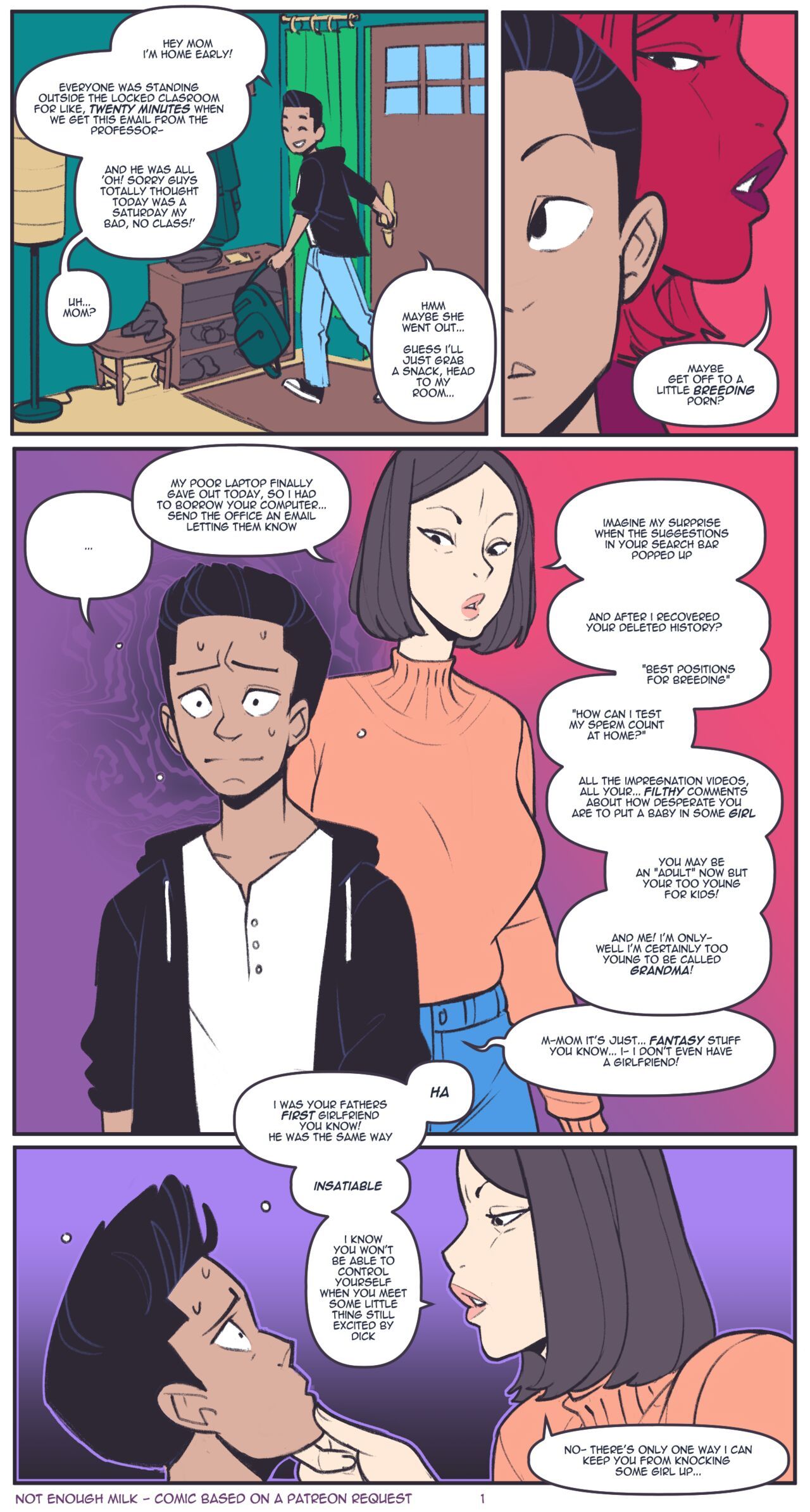 Imcest porn comics