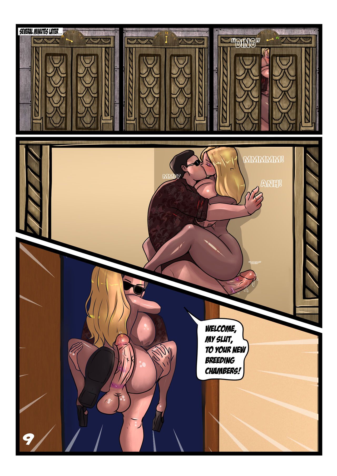 Terminal Quickies - The New Girll Porn Comic english 09 - Porn Comic