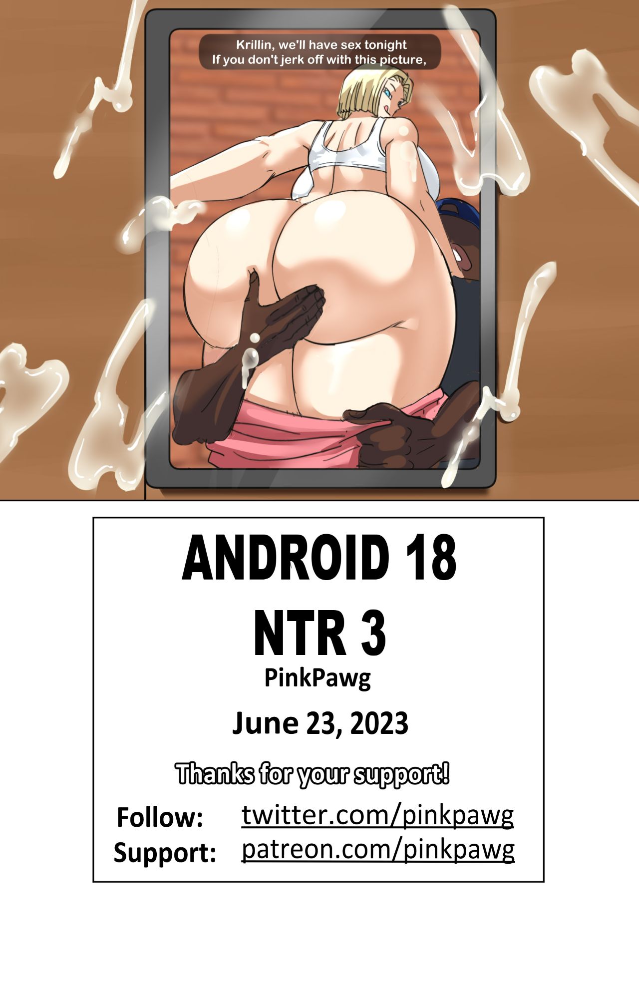 Android 18 NTR Part 3 Porn Comic english 24