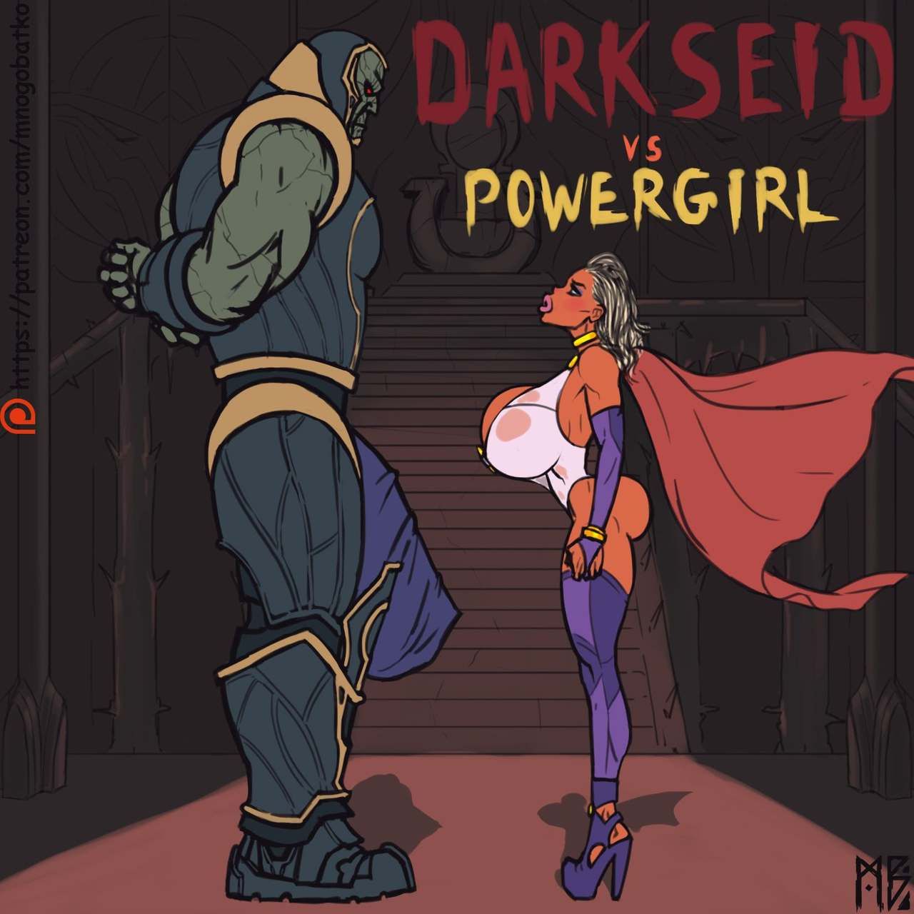 Darkseid vs Powergirl: The Ultimatium Porn Comic english 04