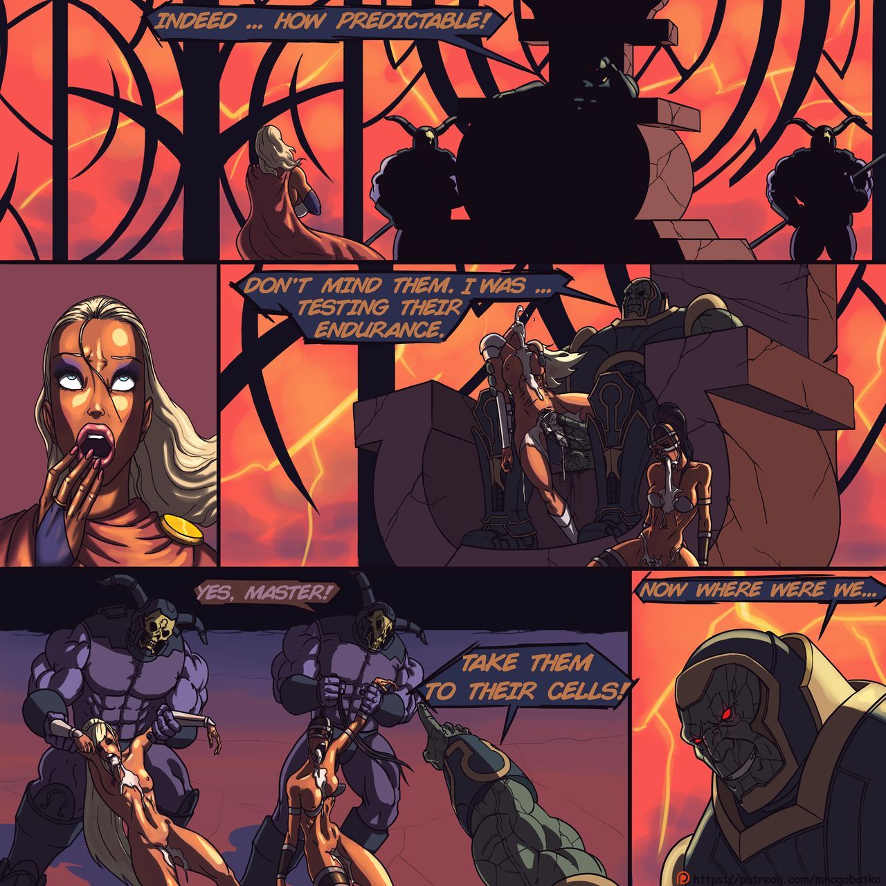Darkseid vs Powergirl: The Ultimatium Porn Comic english 13