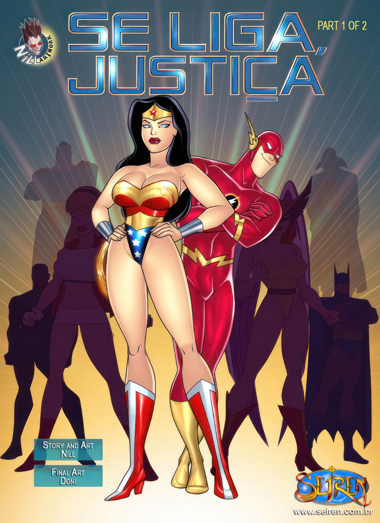 It Up League, Justice Porn Comic english 01