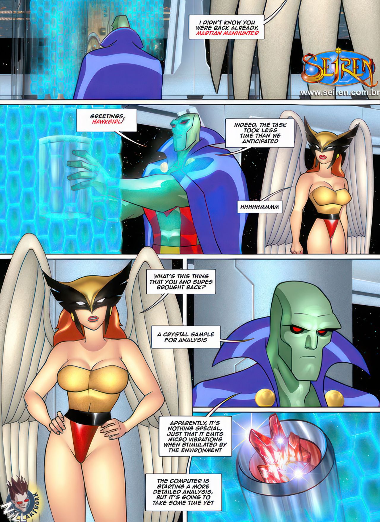 It Up League, Justice Porn Comic english 05