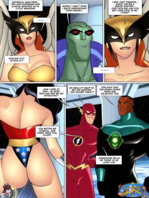 It Up League, Justice Porn Comic english 06