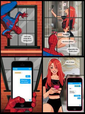 Mary Jane and Unexpected Visitor Porn Comic english 02