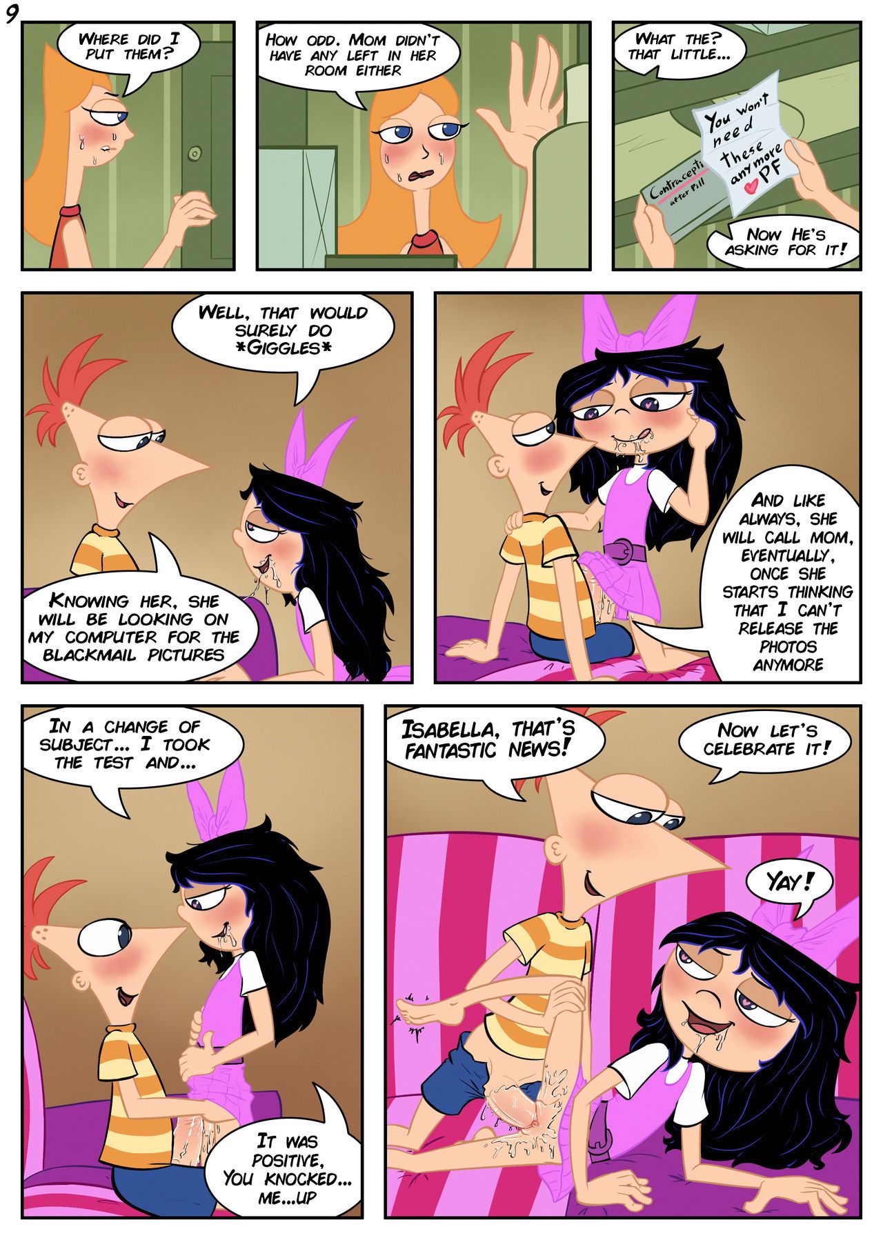 Phineas and isabella porn