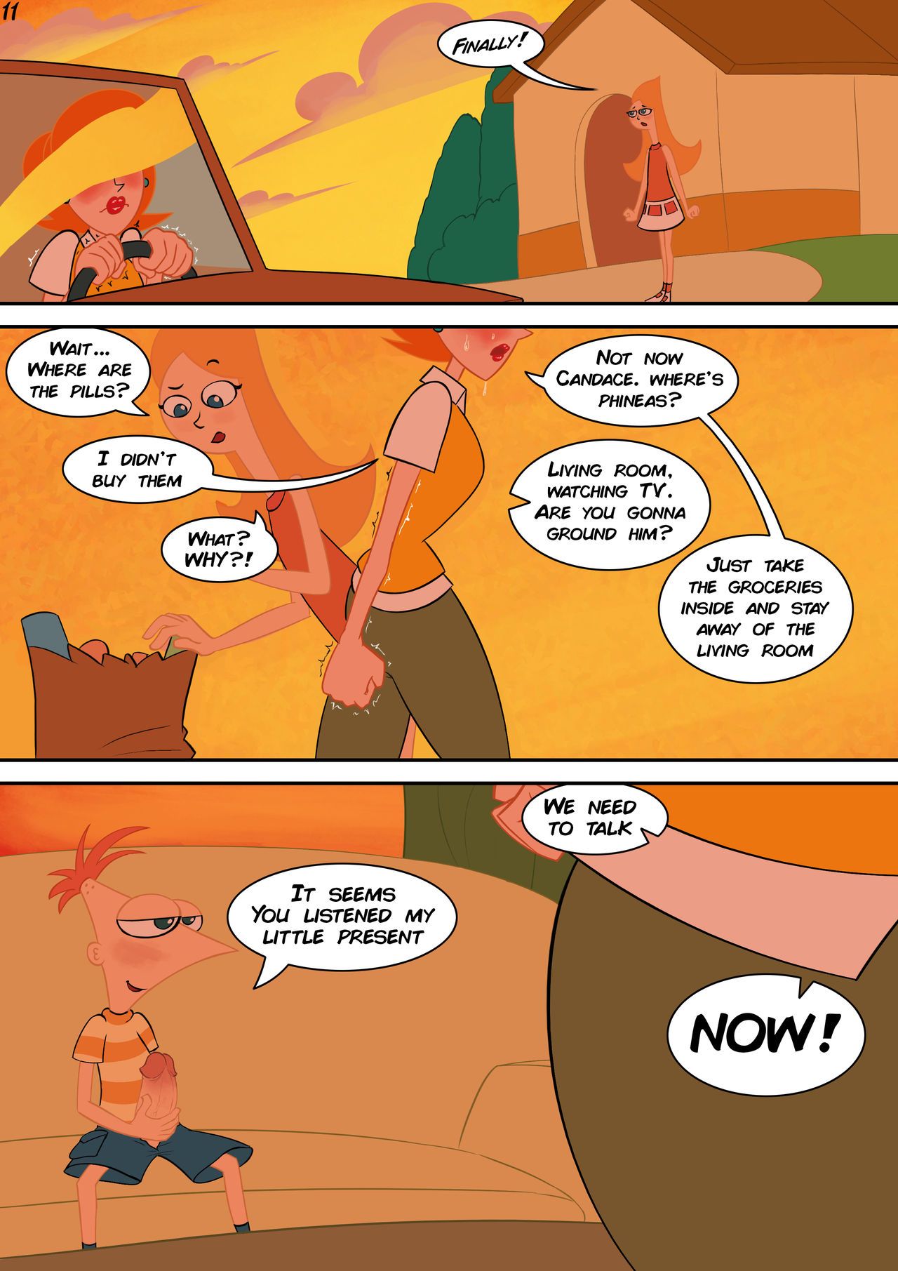 Phineas’ Revenge Porn Comic english 12