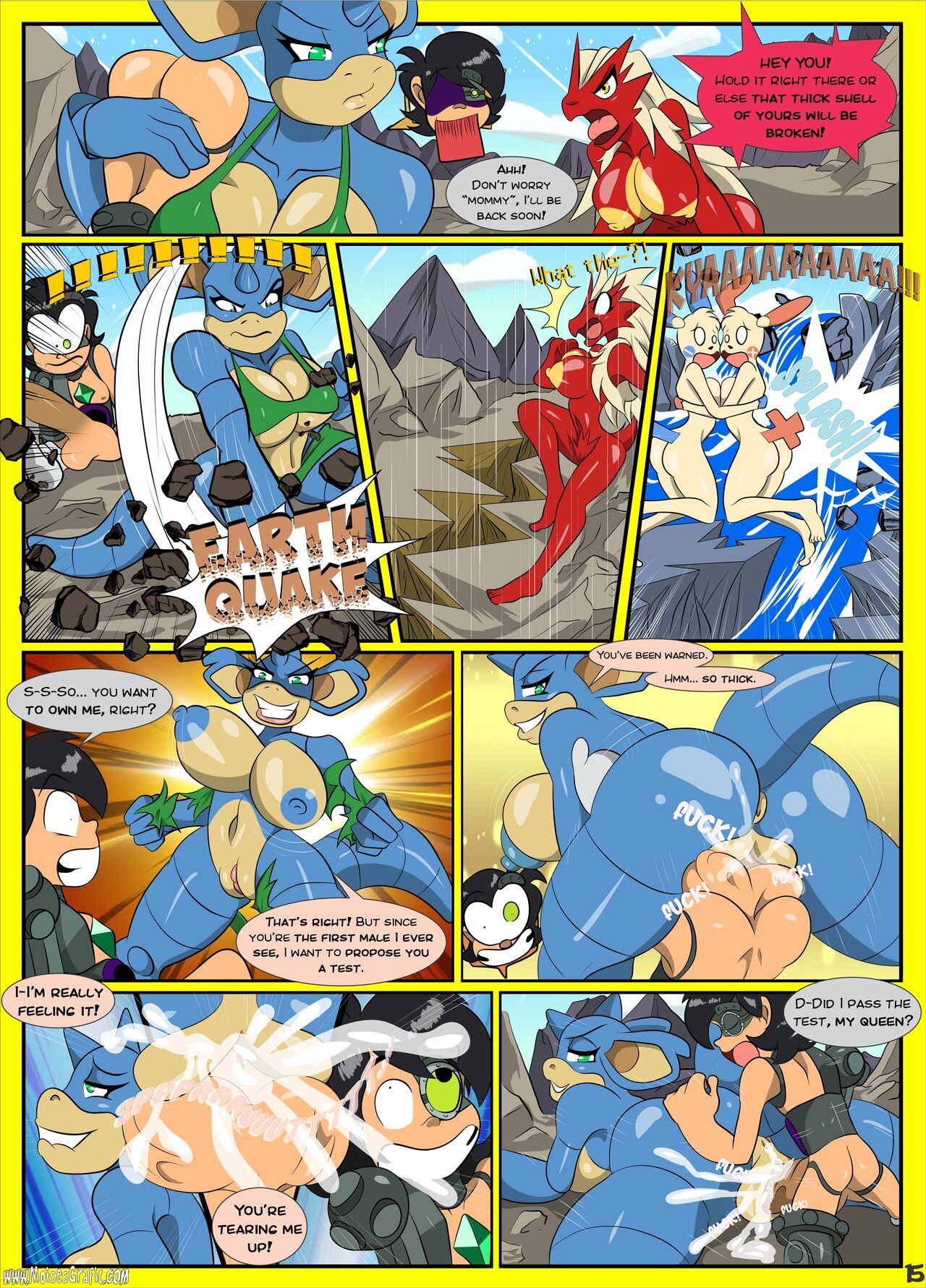 Pokemon Snap XXX & Louwies ’LD’ Porn Comic english 16