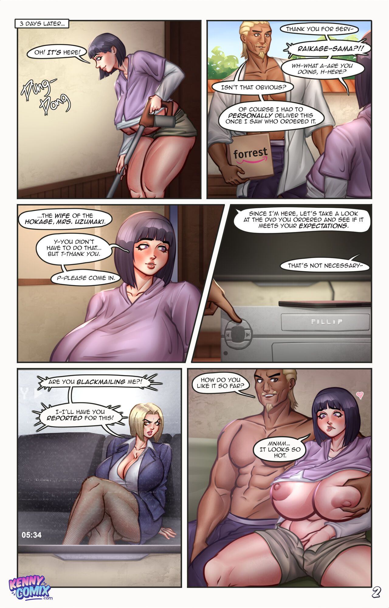 Special Delivery by Kennycomix Porn Comic english 04