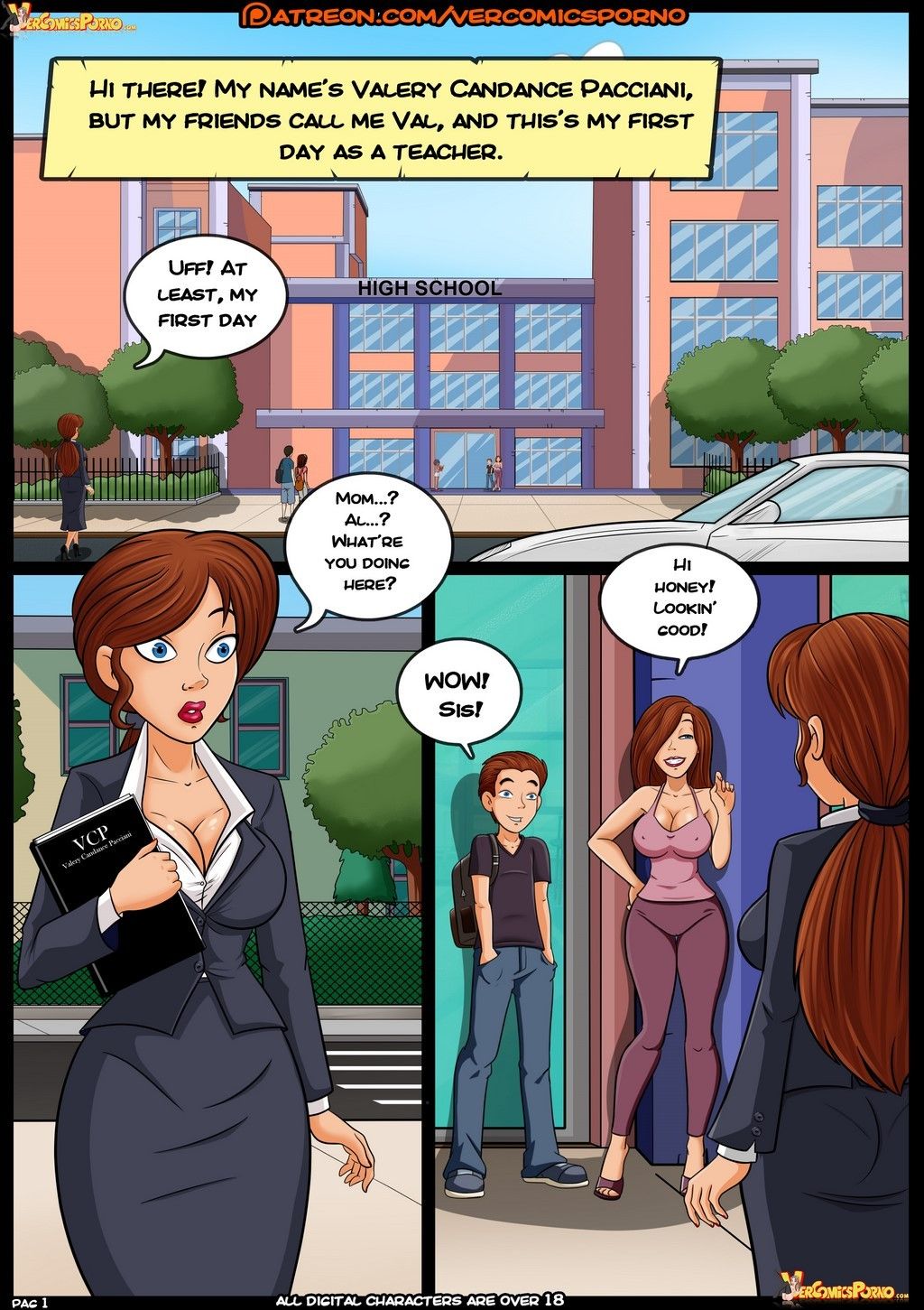 Cartoon wife headmaster porn