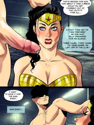 Wonder Woman Blackmailed Porn Comic english 03