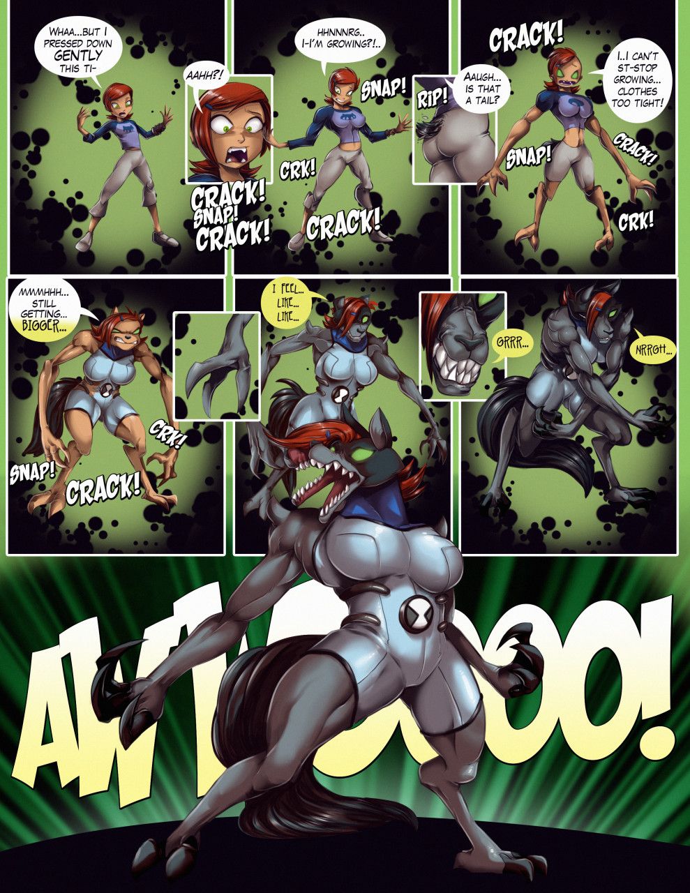 A Casual Day of Aliens Porn Comic english 16
