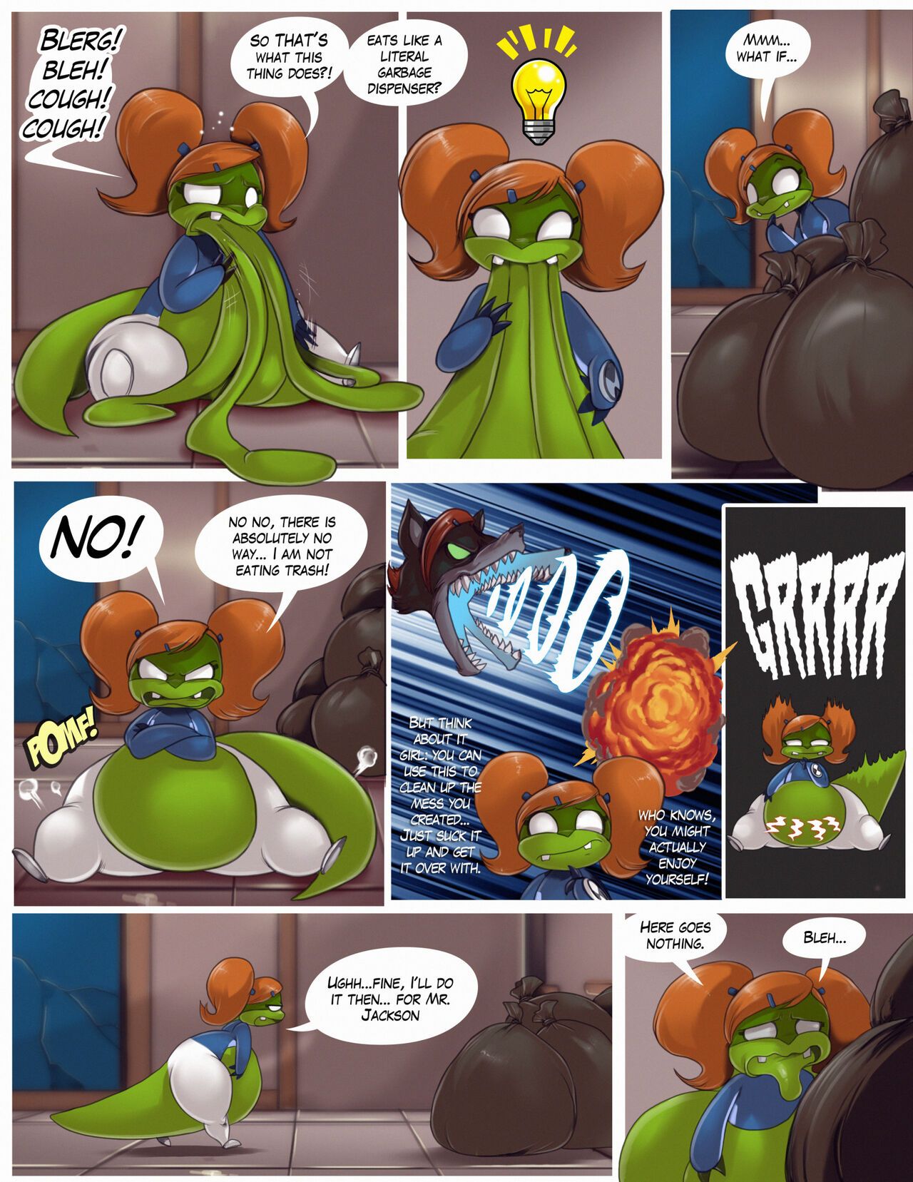 A Casual Day of Aliens Porn Comic english 36