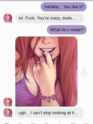 A Chat With Chloe Part 1 - Text Message  Porn Comic english 05