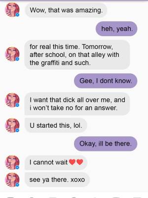 A Chat With Chloe Part 1 - Text Message  Porn Comic english 25
