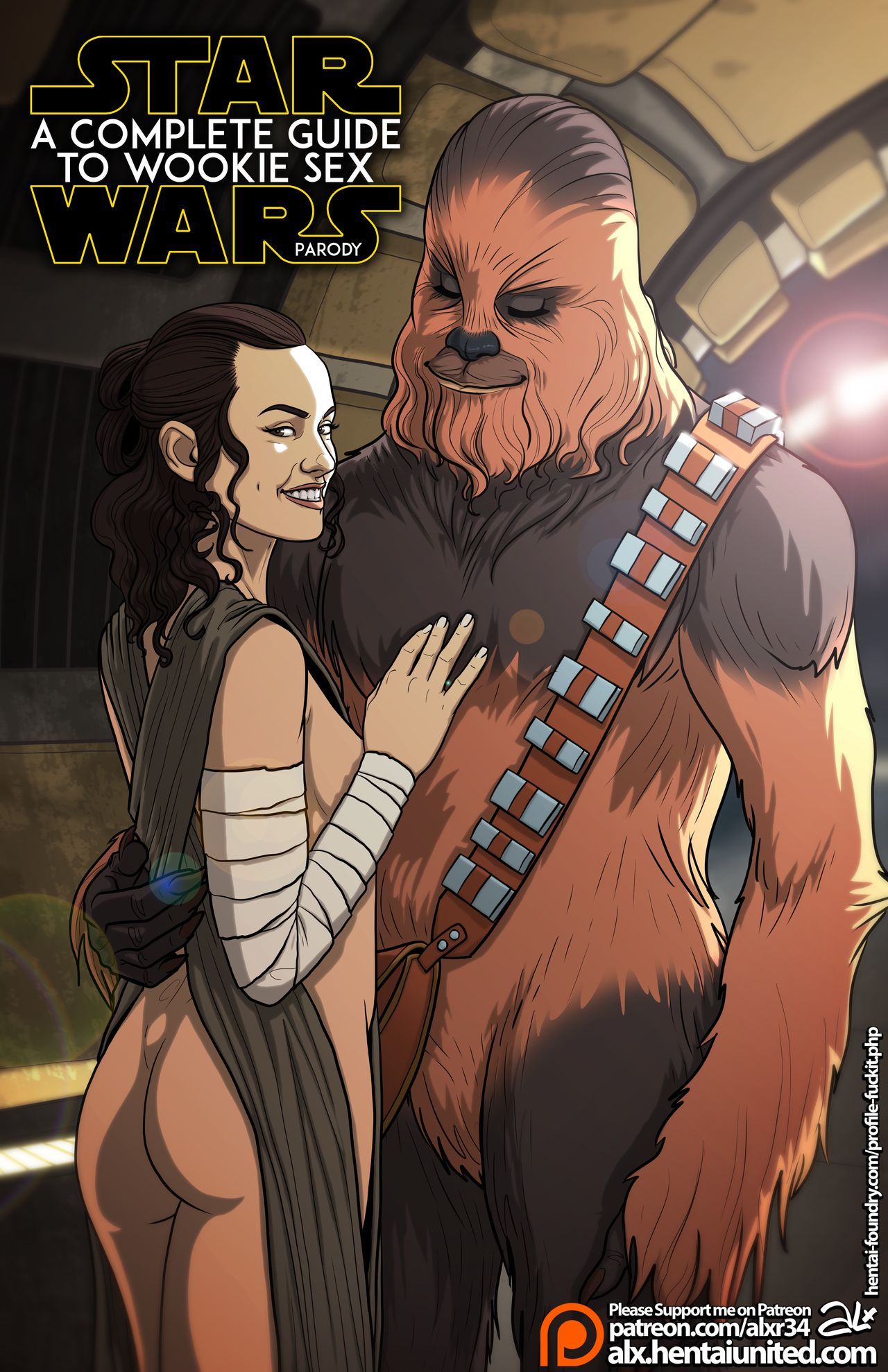 A Complete Guide to Wookie Sex Porn Comic english 01