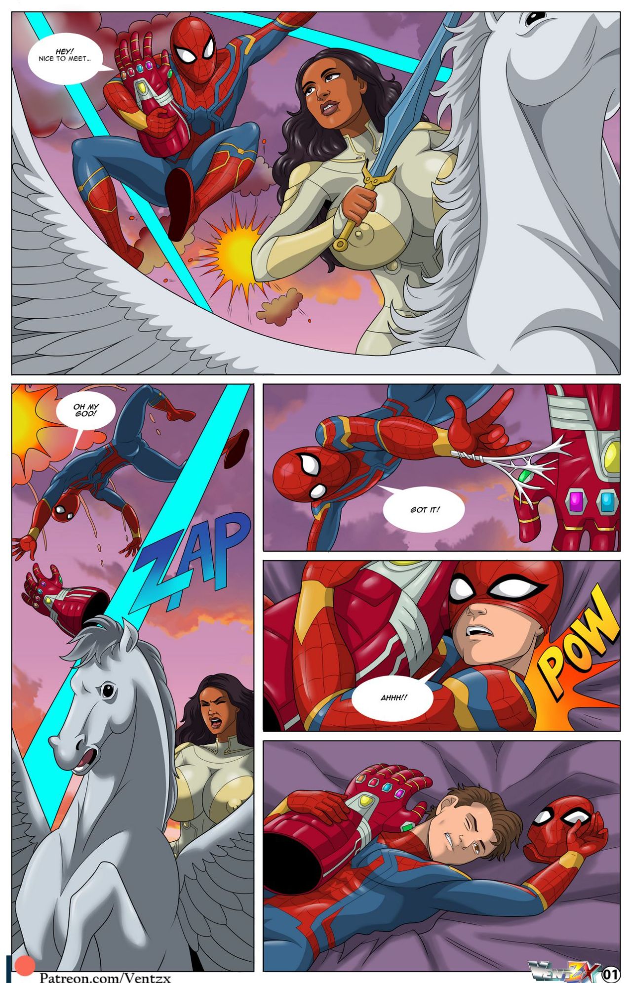 Avengers cartoon porn
