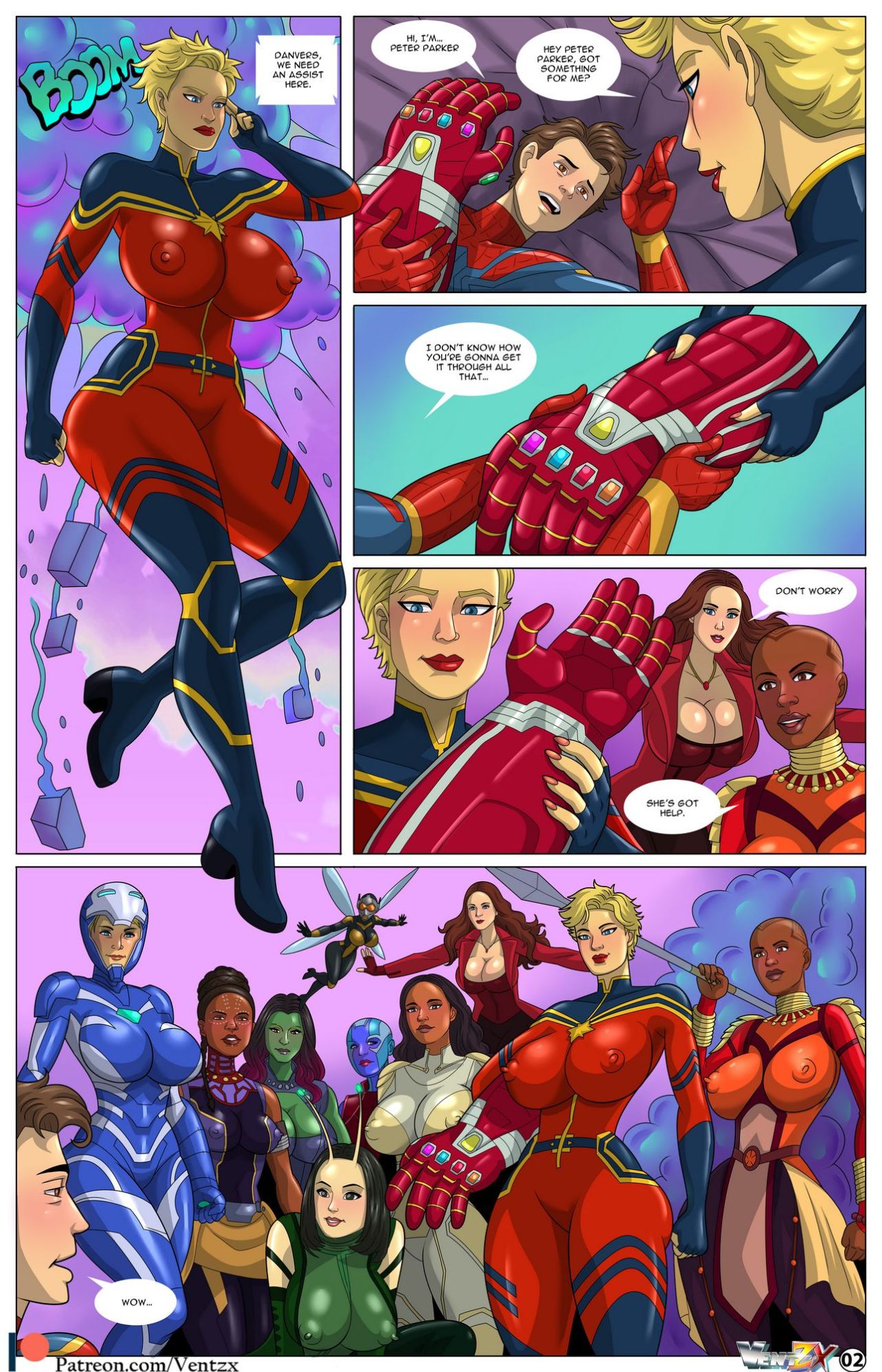 Avengers Halftime Porn Comic english 03